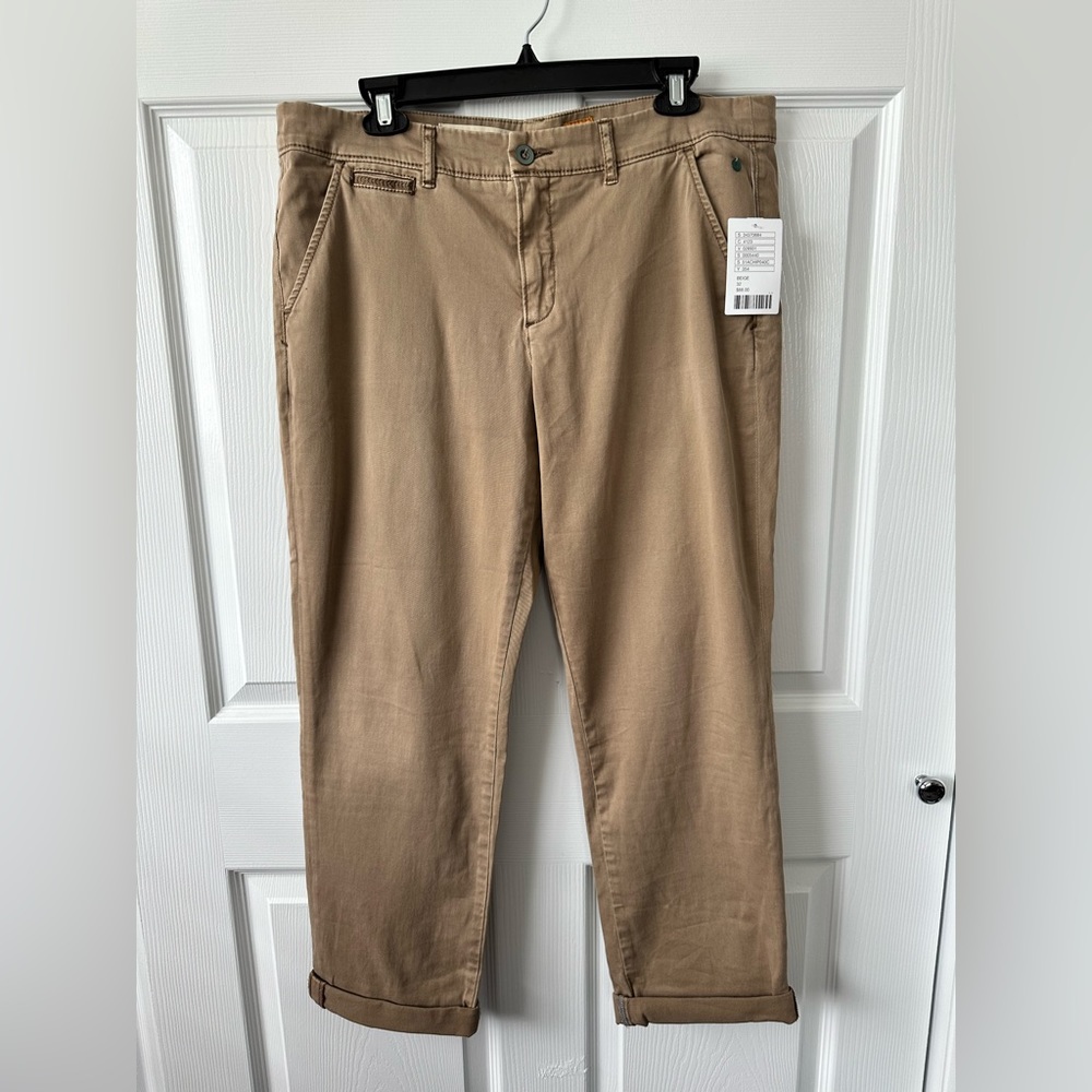 Pilcro Beige Chino Hyphen Fit Pants 32 Anthropologie